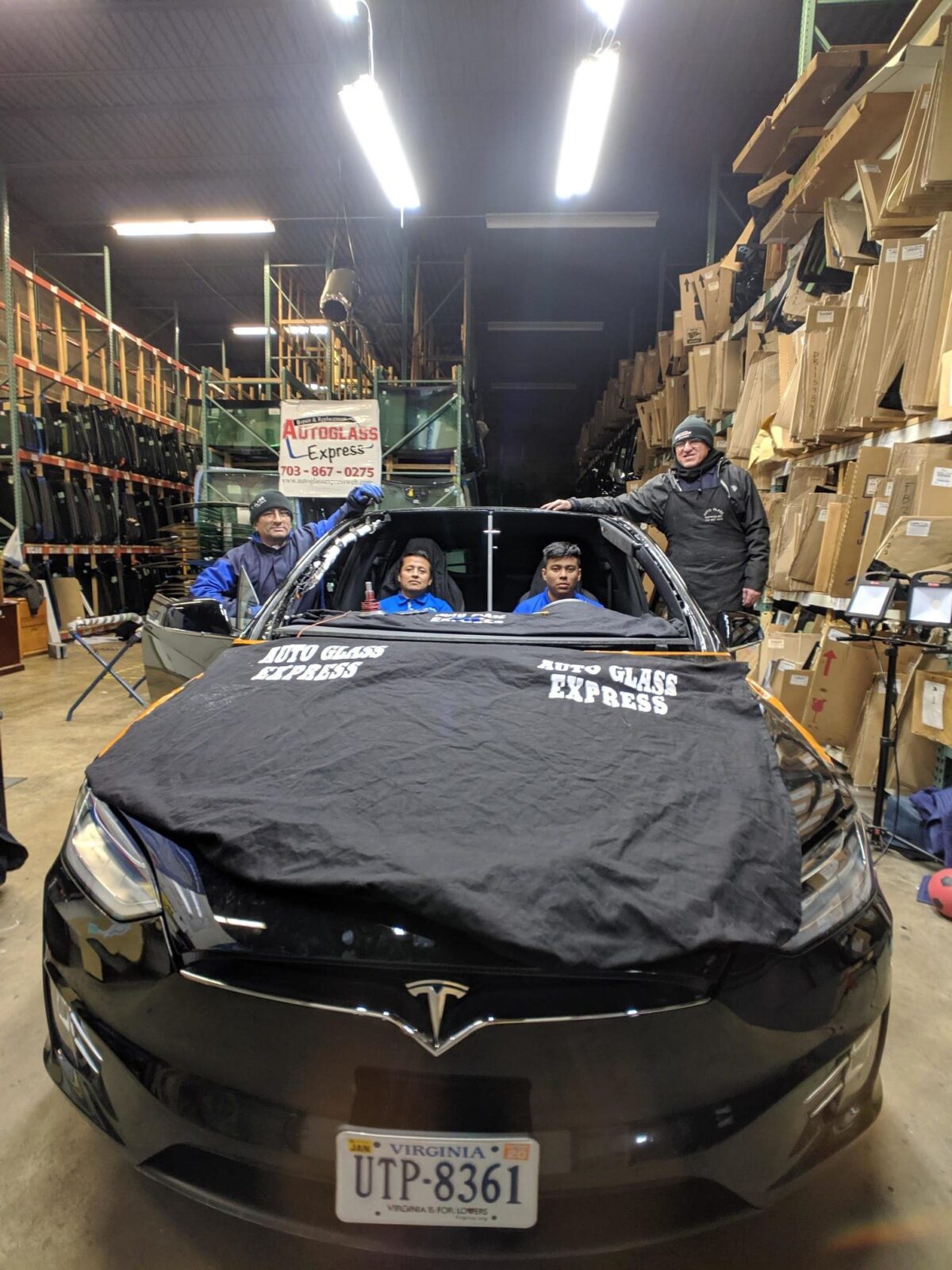 Tesla Model X Windshield Replacement Auto Glass Express