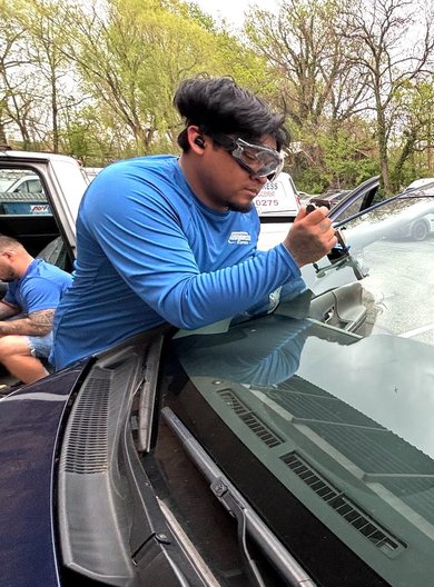 Windshield Rock Chip Repair